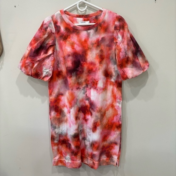 Chico's Dresses & Skirts - Chico’s Terry French Tie Dye Dress Women’s Size 1 Medium